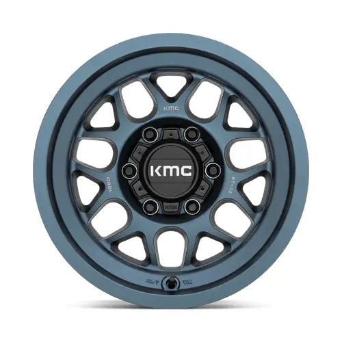 KMC KM725 TERRA 16X8.0 6x139.7 ET0 CB106.1mm Metallic Blue
