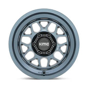 KMC KM725 TERRA 17X9.0 6x139.7 ET-38 CB106.1mm Metallic Blue