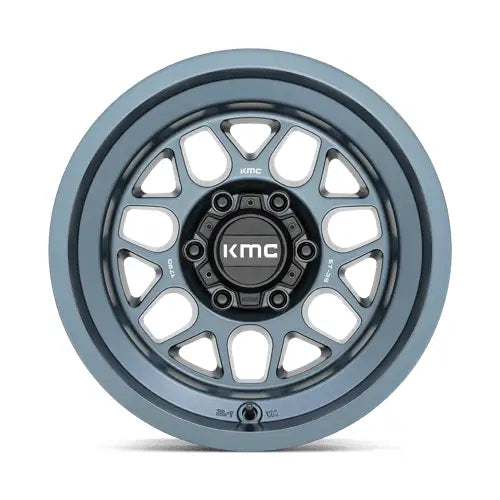 KMC KM725 TERRA 17X9.0 6x139.7 ET-38 CB106.1mm Metallic Blue