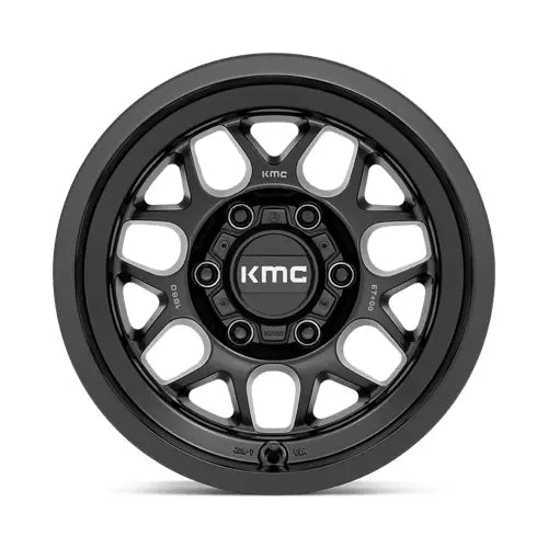 KMC KM725 TERRA 16X8.0 6x139.7 ET0 CB106.1mm Satin Black
