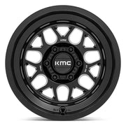 KMC KM725 TERRA 17X9.0 6x139.7 ET-38 CB106.1mm Satin Black