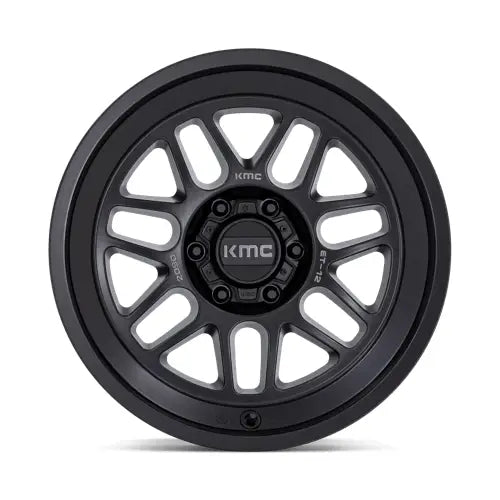 KMC KM725 TERRA 20X9.0 6x139.7 ET0 CB106.1mm Satin Black