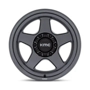 KMC KM728 LOBO 17X8.5 6x114.3 ET18 CB66.06mm Matte