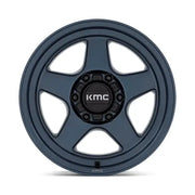 KMC KM728 LOBO 17X8.5 6x135 ET-10 CB87.1mm Metallic Blue