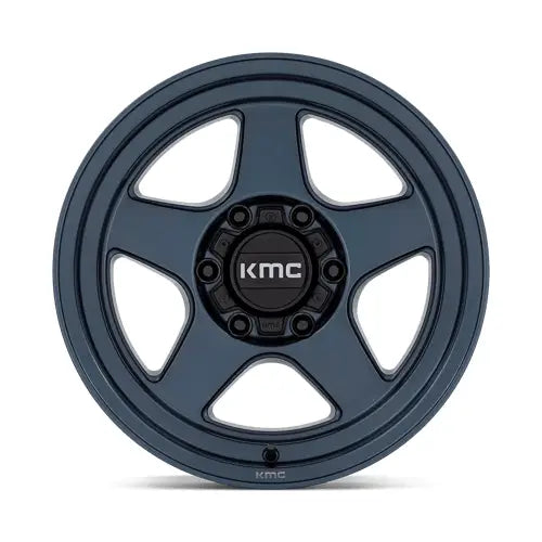 KMC KM728 LOBO 17X8.5 6x135 ET-10 CB87.1mm Metallic Blue