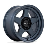 KMC KM728 LOBO 17X8.5 6x135 ET-10 CB87.1mm Metallic Blue