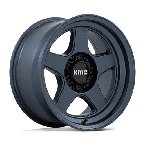KMC KM728 LOBO 17X8.5 6x135 ET-10 CB87.1mm Metallic Blue
