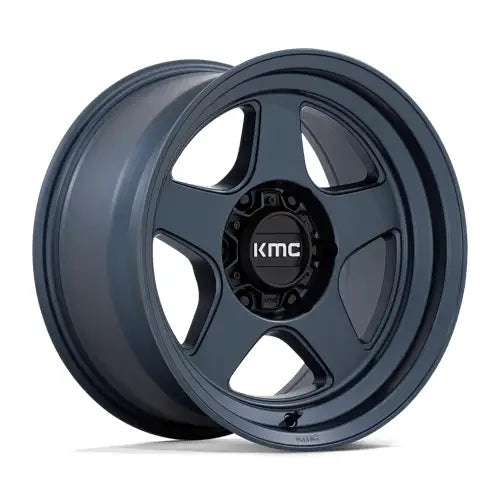KMC KM728 LOBO 17X8.5 6x139.7 ET-10 CB106.1mm Metallic Blue