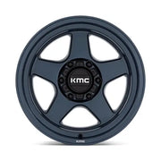 KMC KM728 LOBO 17X9.0 5x127 ET-38 CB71.5mm Metallic Blue