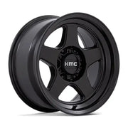 KMC KM728 LOBO 17X8.5 6x120 ET-10 CB66.9mm Matte Black