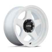 KMC KM728 LOBO 17X8.5 6x135 ET-10 CB87.1mm Gloss White
