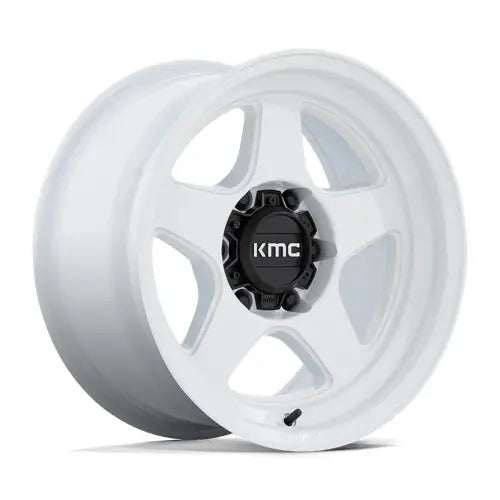 KMC KM728 LOBO 17X8.5 6x135 ET-10 CB87.1mm Gloss White