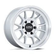 KMC KM729 RANGE 17X8.5 6x139.7 ET-10 CB106.1mm Gloss Silver