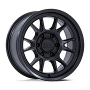 KMC KM729 RANGE 17x8.5 6x135mm ET0 CB87.1mm Matte Black