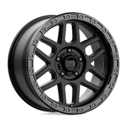 KMC KM544 MESA 18X9.0 5x150 ET25 CB110.1mm Satin Black W/