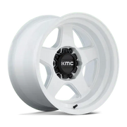 KMC KM728 LOBO 17X8.5 6x114.3 ET18 CB66.06mm Gloss White