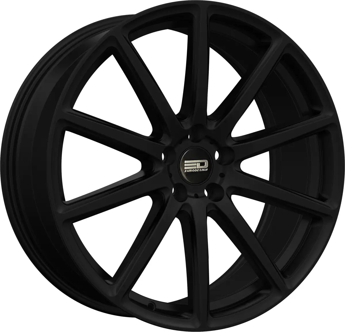 Euro Design Legend 17x7.5 ET42 CB67.1 5/114.3 Matte Black