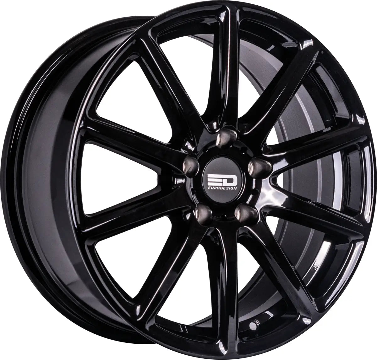 Euro Design Legend 18x8 ET35 CB57.1 5/112 Gloss Black