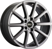 Euro Design Legend 18x8 ET42 CB67.1 5/114.3 Matte Gunmetal