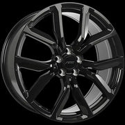 ART R201 22x9 5x120 + 45 72.6 Gloss Black / Michelin X Ice