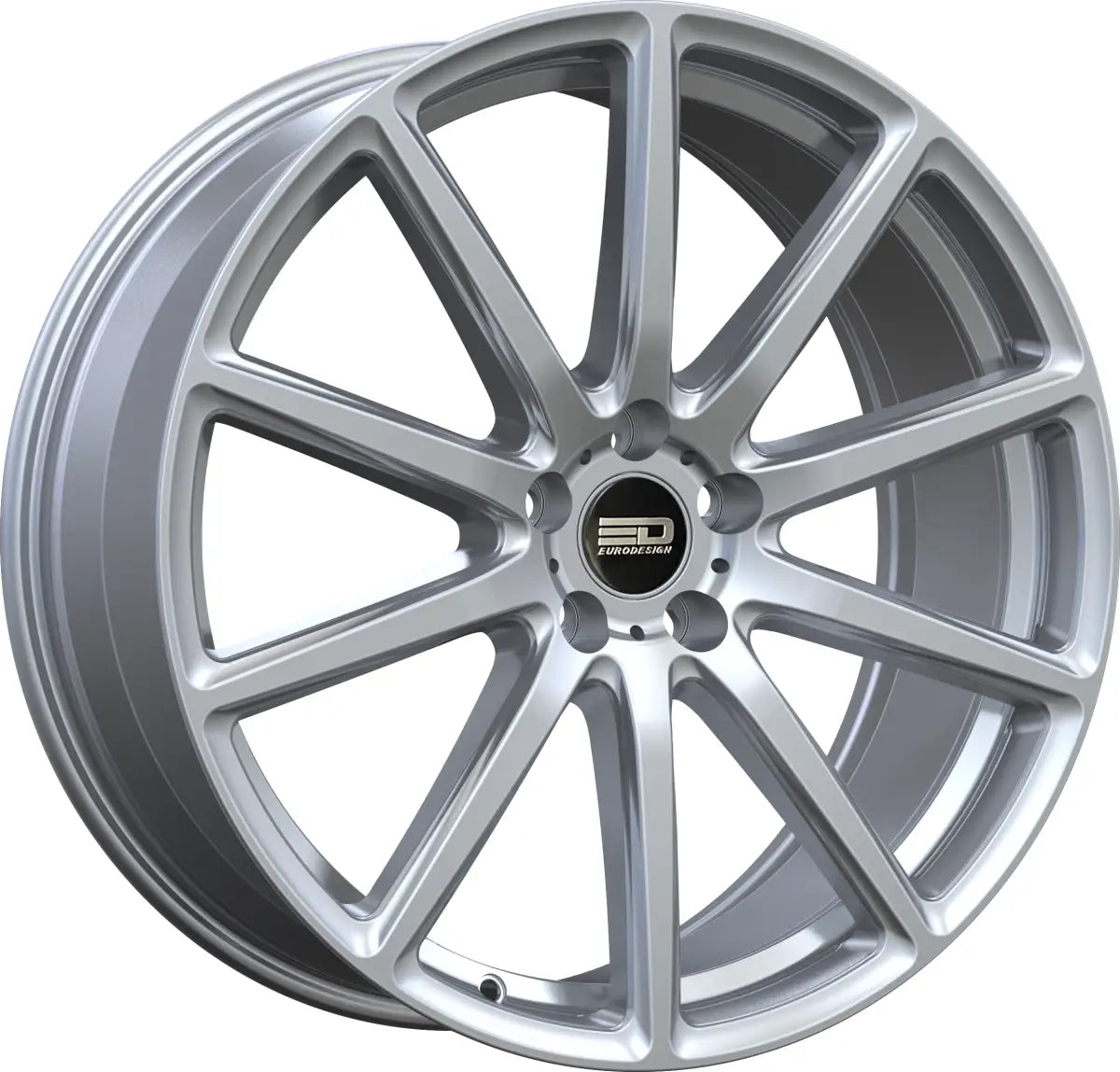 Euro Design Legend 20x8.5 ET42 CB66.5 5/112 Hyper Silver