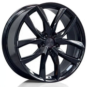 RAC R14 20x 8 + 35 60.1 Gloss Black Direct Fit / Michelin X