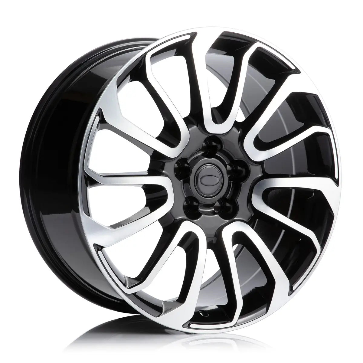 RS LS2 20x9.5 5x120 72.6 ET43 BLACK MACHINED FACE