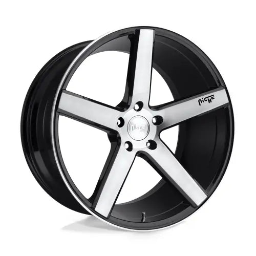 Niche M124 MILAN 19X8.5 5x114.3 ET35 CB72.56mm Gloss Black