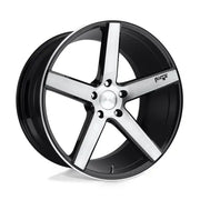 Niche M124 MILAN 22X9.0 5x114.3 ET38 CB72.56mm Gloss Black