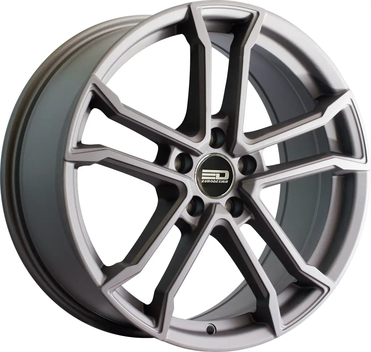 Euro Design Monaco 17x7.5 ET42 CB54.1 5/100 Matte Gunmetal