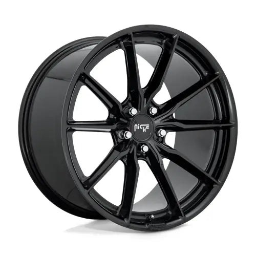 Niche M240 RAINIER 19x9.5 5x112mm ET50 CB66.56mm Gloss Black