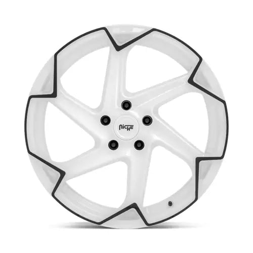 Niche M257 FLASH 20X10.5 5x114.3 ET40 CB72.56mm Gloss White