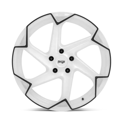 Niche M257 FLASH 20X10.5 5x112 ET40 CB66.56mm Gloss White