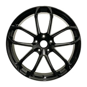 Replica Front 20x9 ET26 Rear 20x10 ET19 66.5 Satin Black