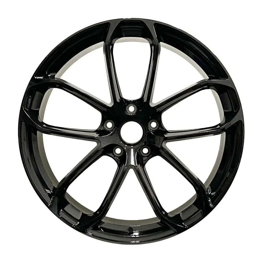 Replica Front 20x9 ET26 Rear 20x10 ET19 66.5 Satin Black