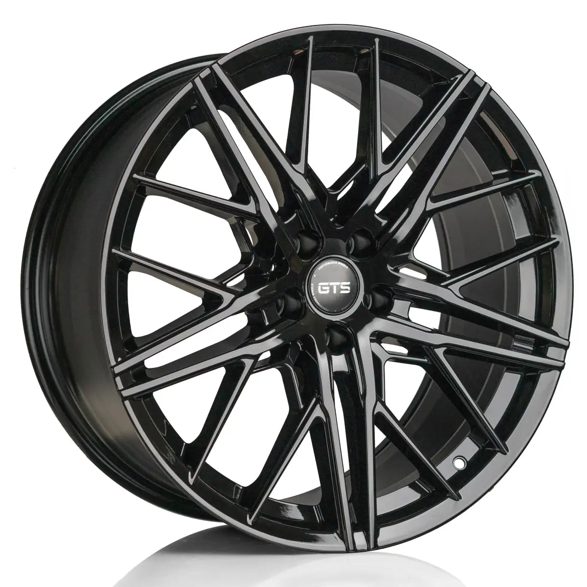 GTS G512 19X8 ET35 63.4 Gloss Black / Michelin X ICE SNOW