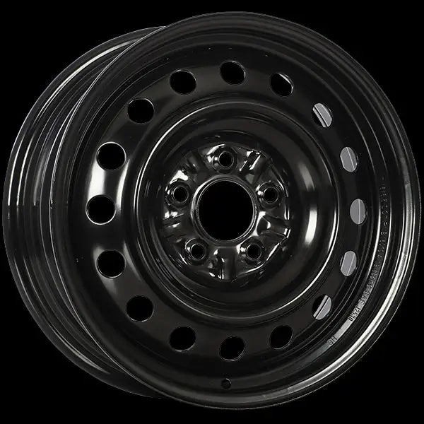 16 Inch Black Steel Wheels / Michelin X Ice Snow