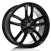 ART 177 18x8 5x112 + 35 66.5 Gloss Black / Michelin X ICE