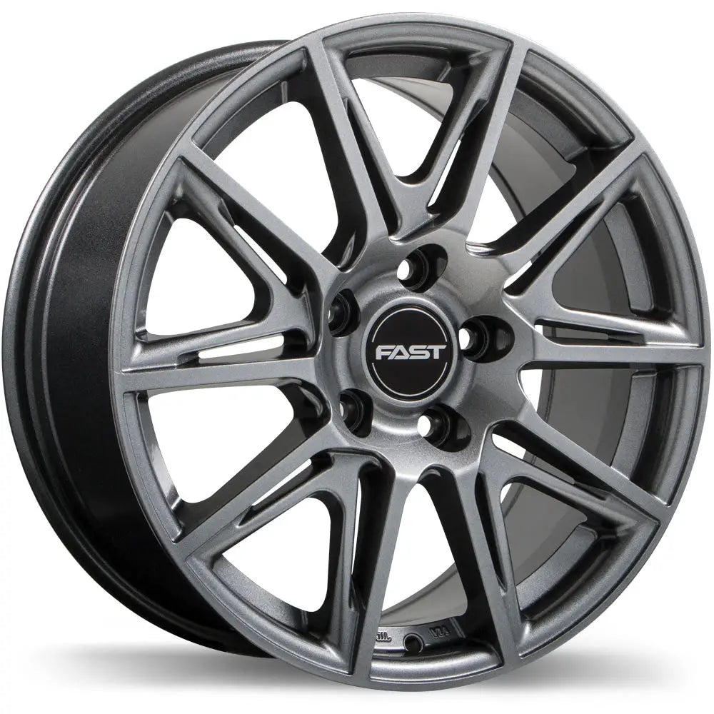 Fast Switch 18x8 ET45 64.1 Titanium Direct Fit