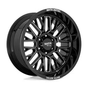 Moto Metal MO802 20X10.0 5x127 ET-18 CB71.5mm Gloss Black