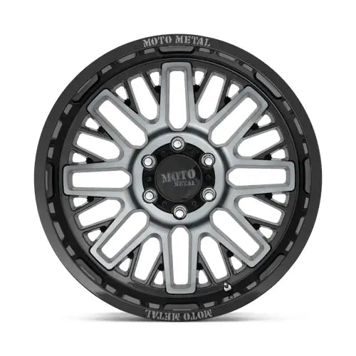 Moto Metal MO802 20X9.0 8x165.1 ET18 CB125.1mm Gloss Black