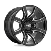 Moto Metal MO804 SPIDER 20X10.0 8x170 ET12 CB125.1mm Gloss