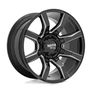 Moto Metal MO804 SPIDER 22x10.0 8x165.1mm ET-18 CB125.1mm