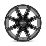 Moto Metal MO804 SPIDER 22X12.0 8x165.1 ET-44 CB125.1mm