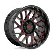 Moto Metal MO805 22X10.0 5x127 ET-18 CB71.5mm Gloss Black