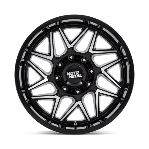 Moto Metal MO812 TURBINE 20X9.0 5x127 ET1 CB71.5mm Gloss