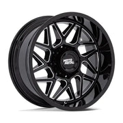 Moto Metal MO812 TURBINE 20X9.0 6x139.7 ET1 CB106.1mm Gloss