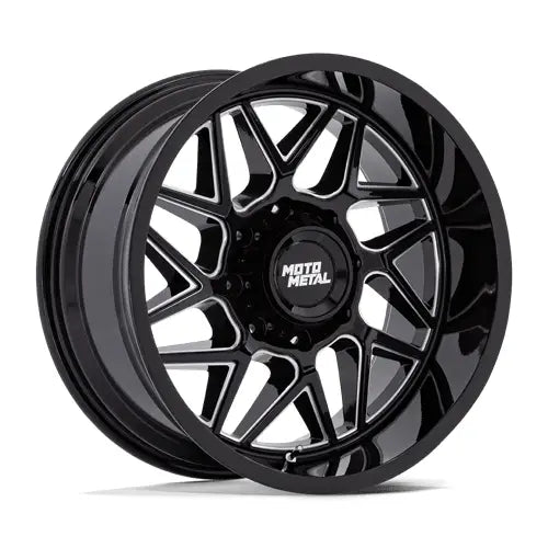 Moto Metal MO812 TURBINE 20X9.0 6x139.7 ET1 CB106.1mm Gloss