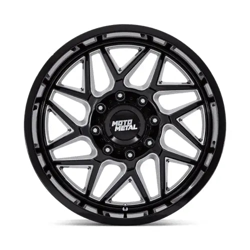 Moto Metal MO812 TURBINE 20X9.0 8x180 ET1 CB124.2mm Gloss