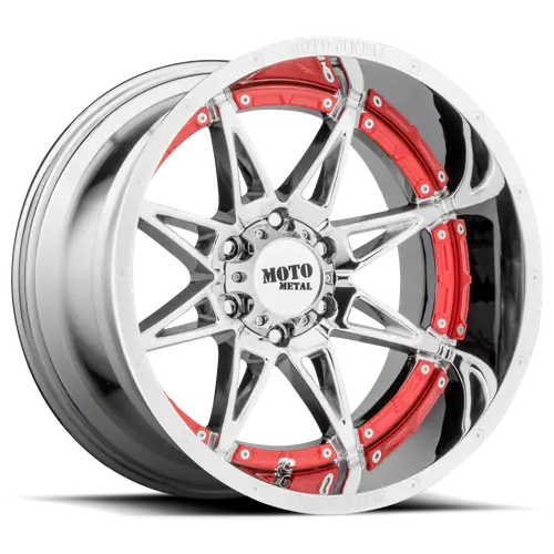 Moto Metal MO993 HYDRA 20X9.0 6x135 ET0 CB87.1mm Chrome
